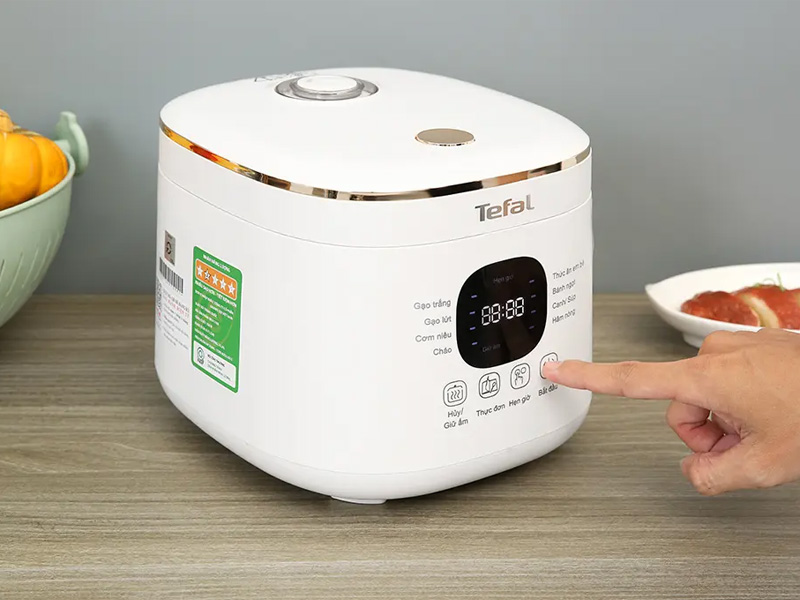 Nồi cơm điện tử Tefal Rice Mate Mini RK515168 0,7 lít