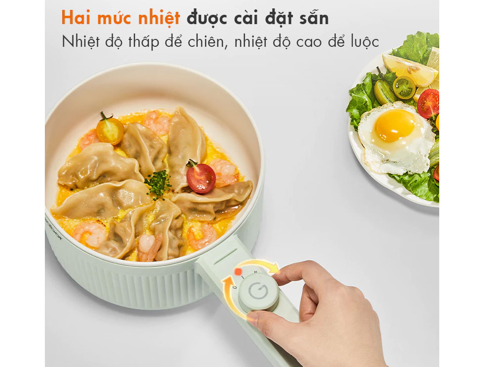 Nồi điện đa năng Gaabor EC-20M01A 2 lít