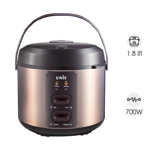Nồi hấp điện UNIE UE-680 15 lít 3 tầng