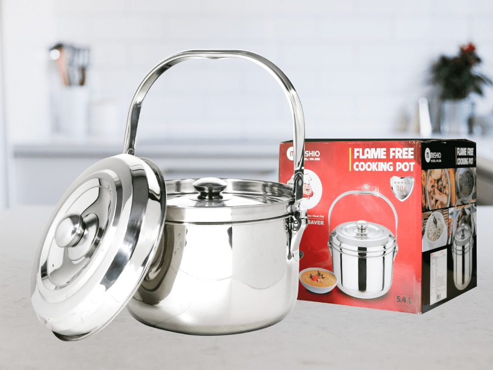 Nồi ủ nhiệt inox Galen G014 5.5 lít