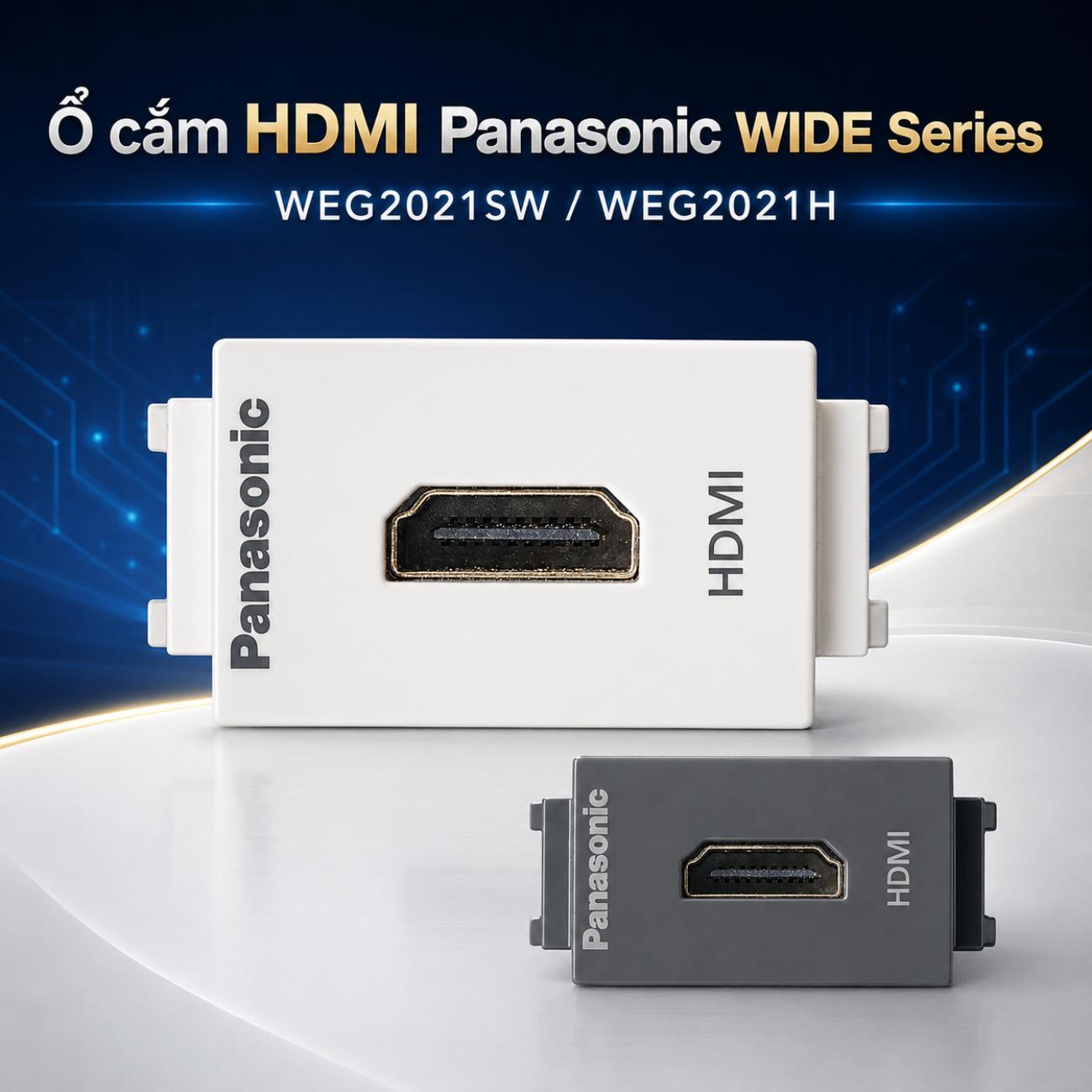 Ổ cắm HDMI Panasonic WIDE Series