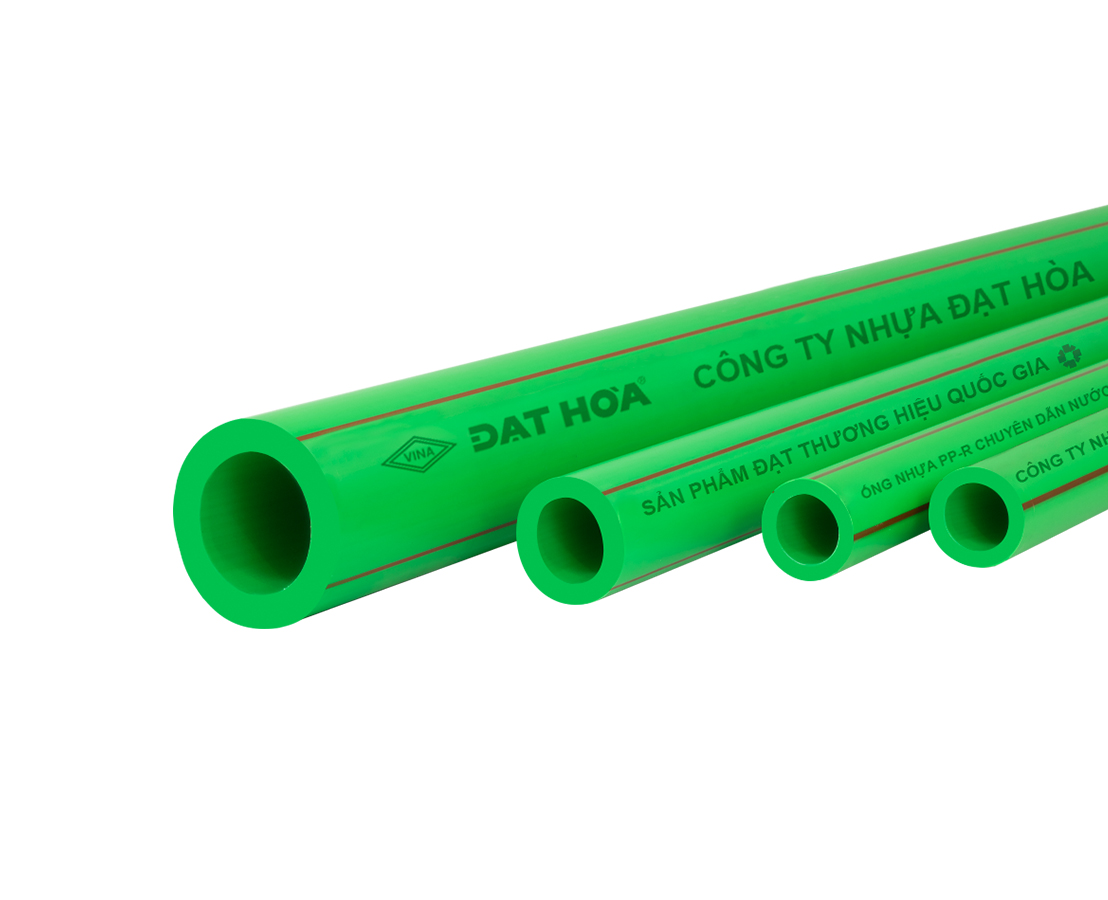 Ống nhựa PP-R Đạt Hòa Ø20 – Ø32 cấp nước nóng lạnh