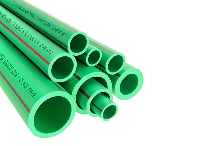 Ống nhựa PP-R Hoa Sen chịu nhiệt cấp nước nóng lạnh Ø20–Ø160