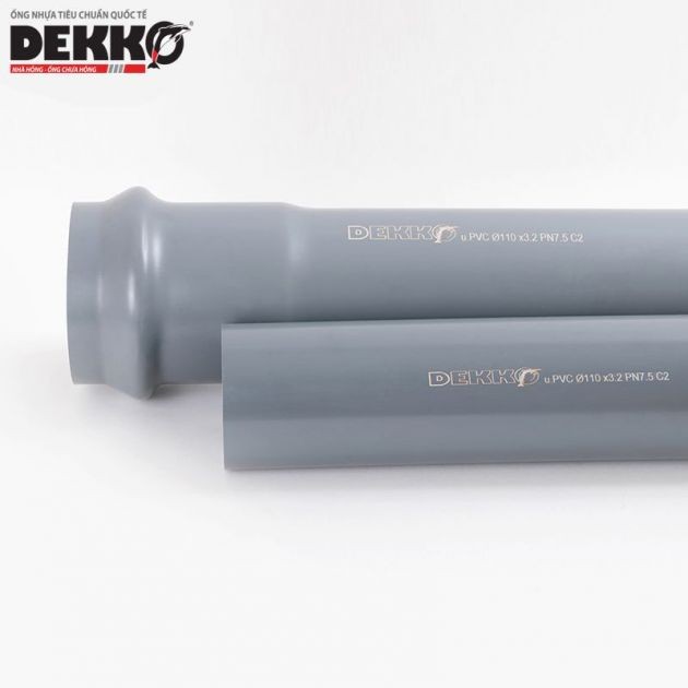Ống nhựa uPVC Dekko hệ inch Ø21–Ø114 cấp thoát nước