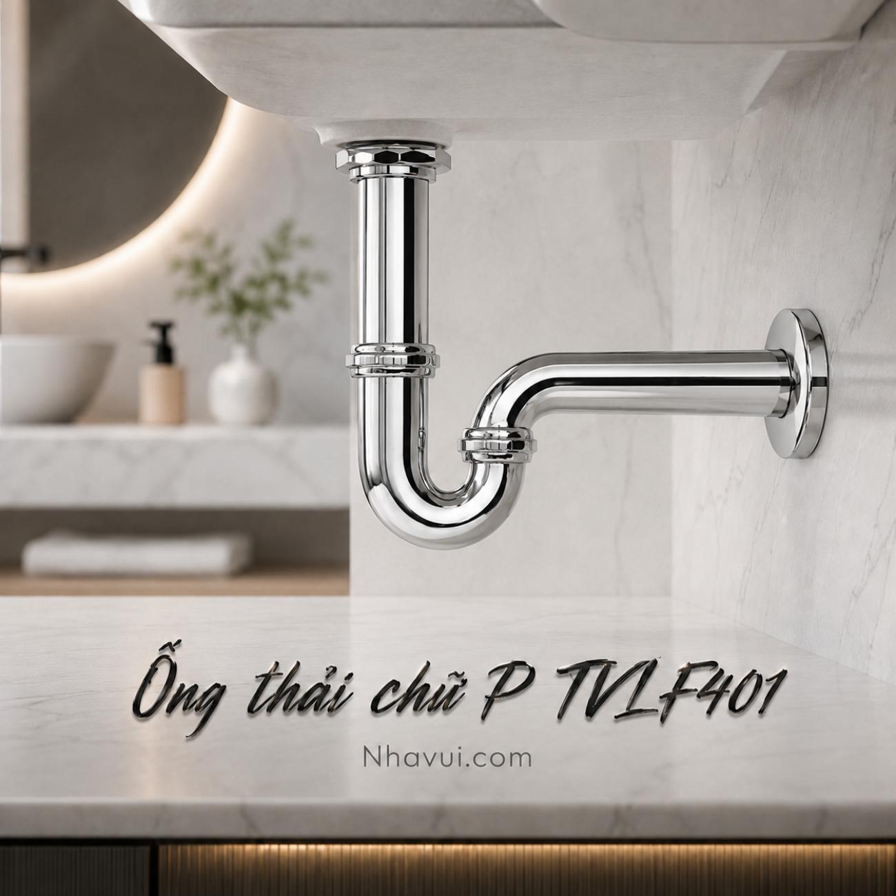 Ống thải chữ P TVLF401 dài 308 mm cho lavabo TOTO