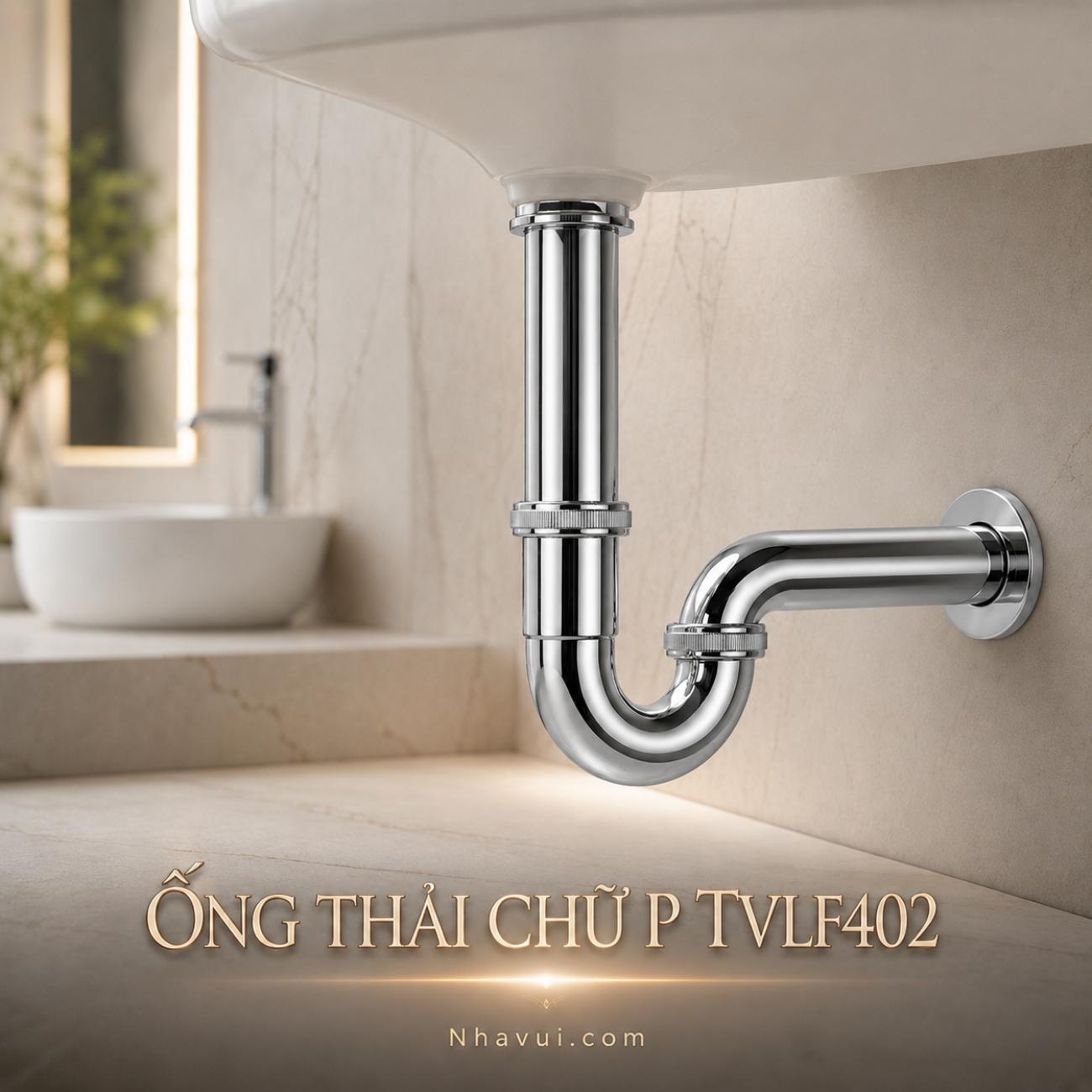 Ống thải chữ P TOTO TVLF402 dài 262 mm cho lavabo