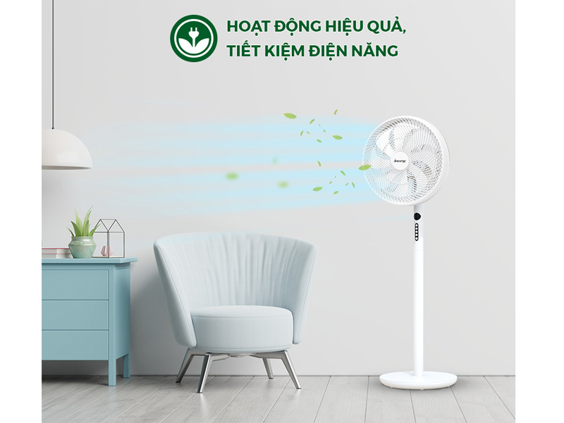 Quạt cây thông minh Dreamer DHA-SSF136B/G điều khiển giọng nói