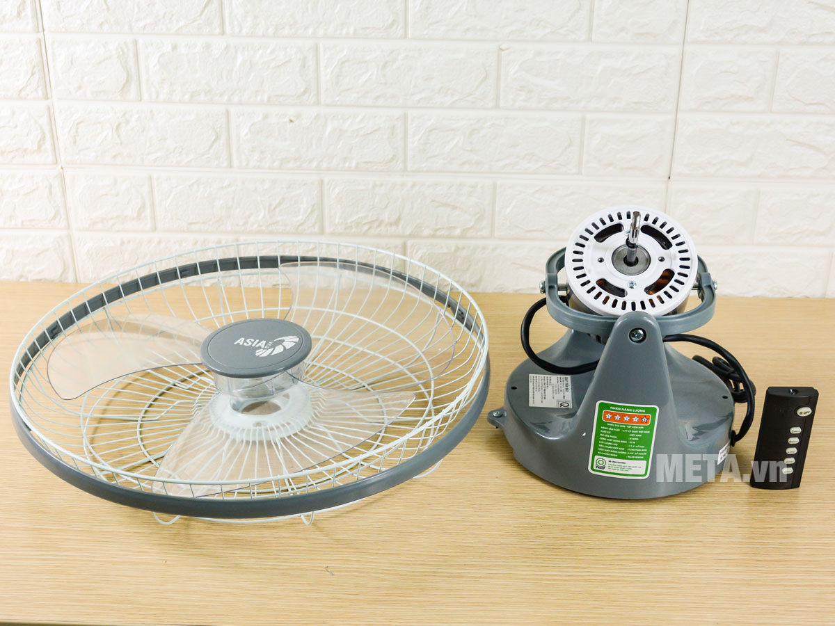 Quạt đảo trần Asia X16002 có điều khiển từ xa