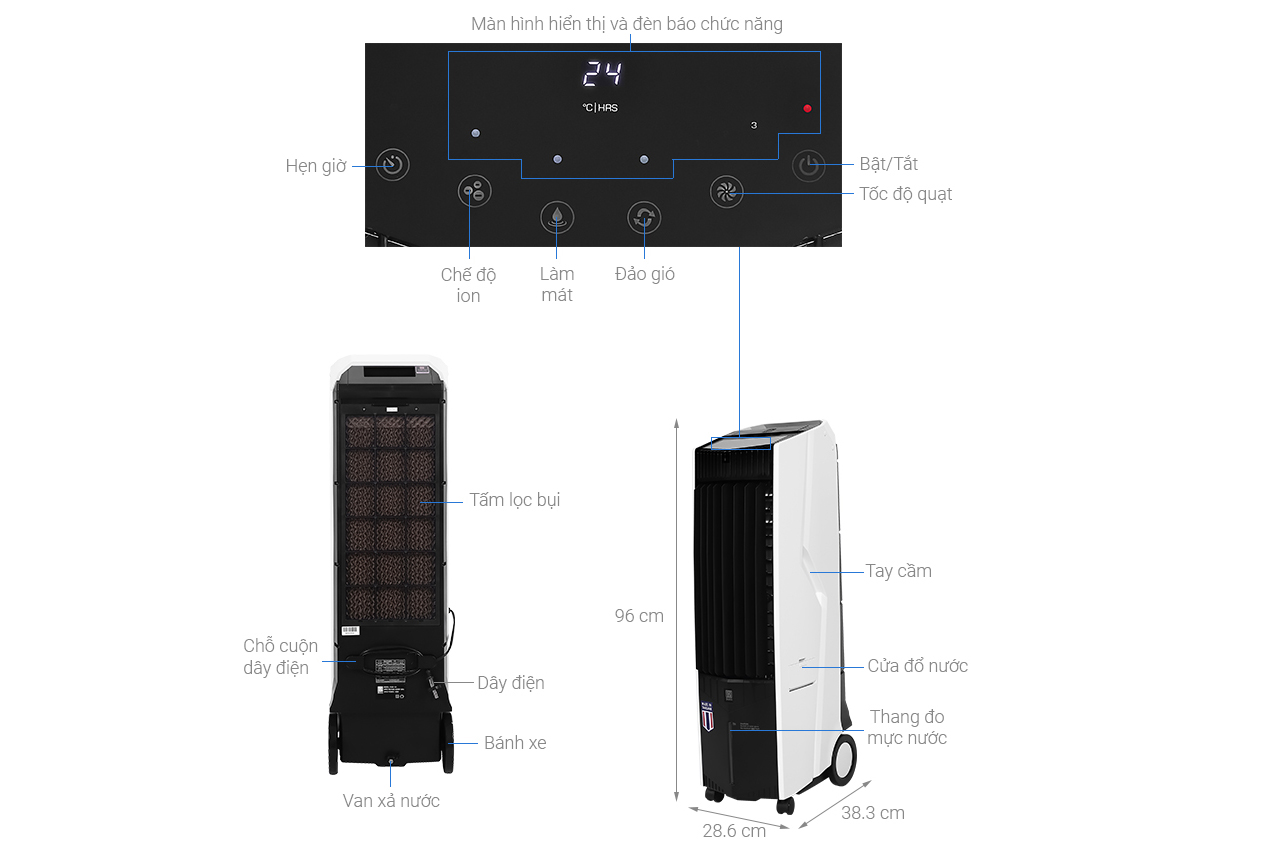 Quạt điều hòa Boss FEAB-110