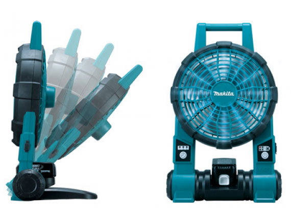 Quạt dùng pin và điện Makita DCF201Z 18V/14.4V (chưa pin, sạc)