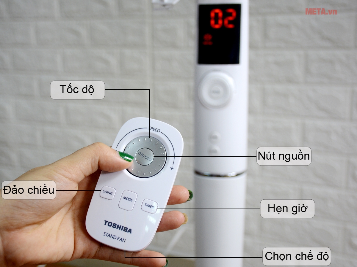 Quạt đứng Toshiba F-LSD30(W)VN