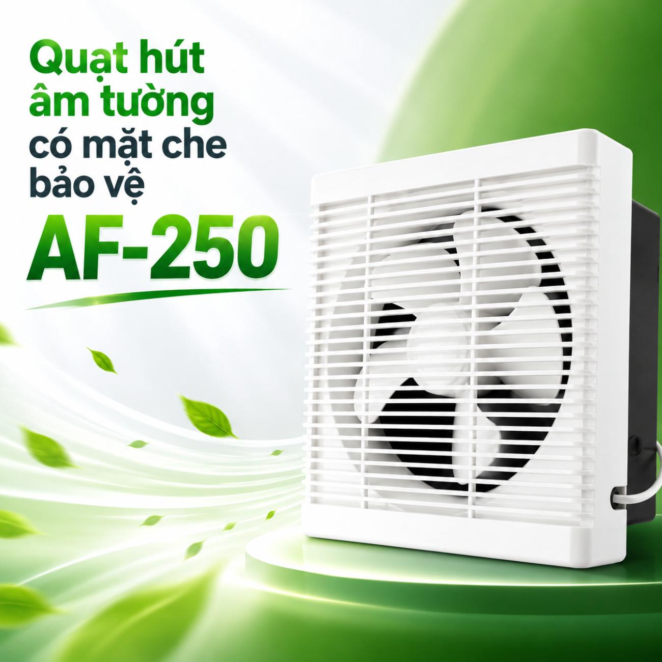 Quạt hút âm tường có mặt che bảo vệ MPE AF-250