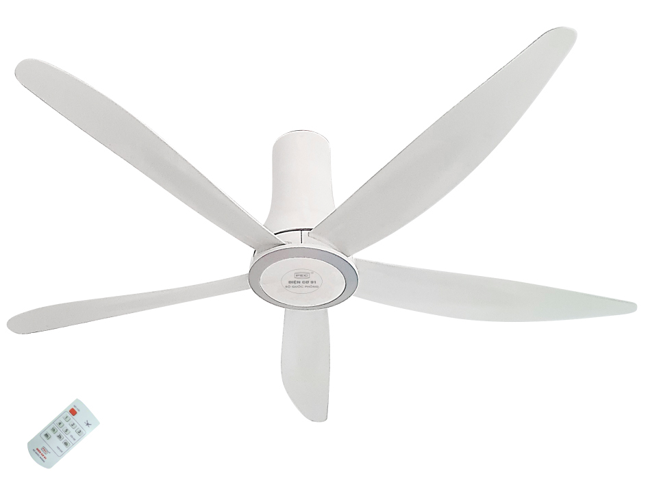 Quạt trần 5 cánh Điện Cơ 91 QT-1500/ĐK
