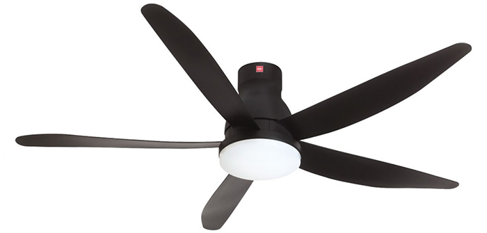 Quạt trần đèn KDK U60FW 5 cánh 9 tốc độ có điều khiển