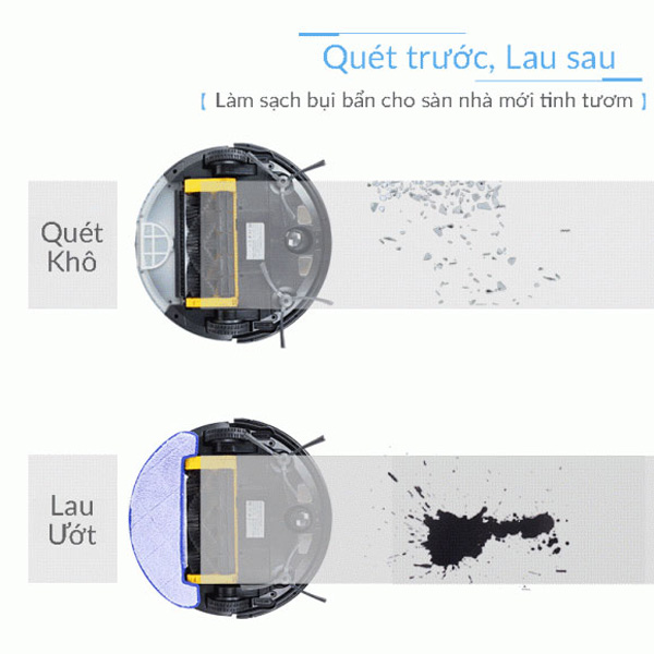Robot hút bụi lau nhà Ultty SKJ RB01X