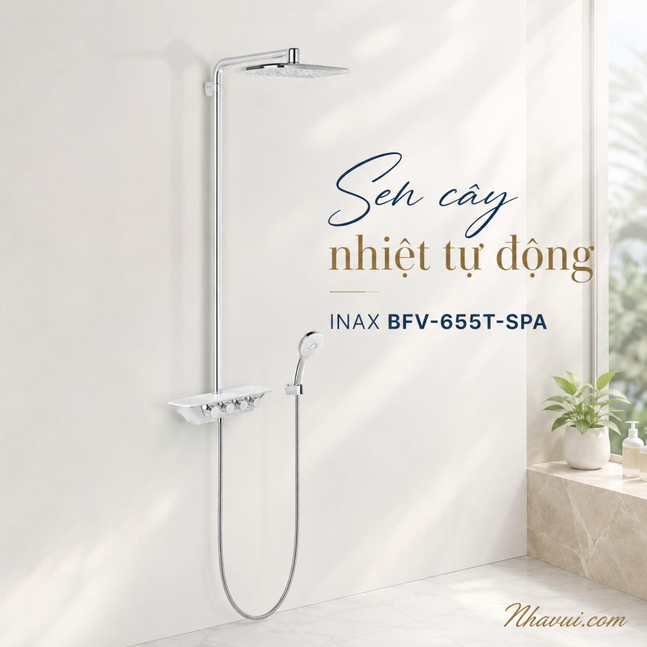 Sen cây nhiệt tự động INAX BFV-655T-SPA Aqua Spa