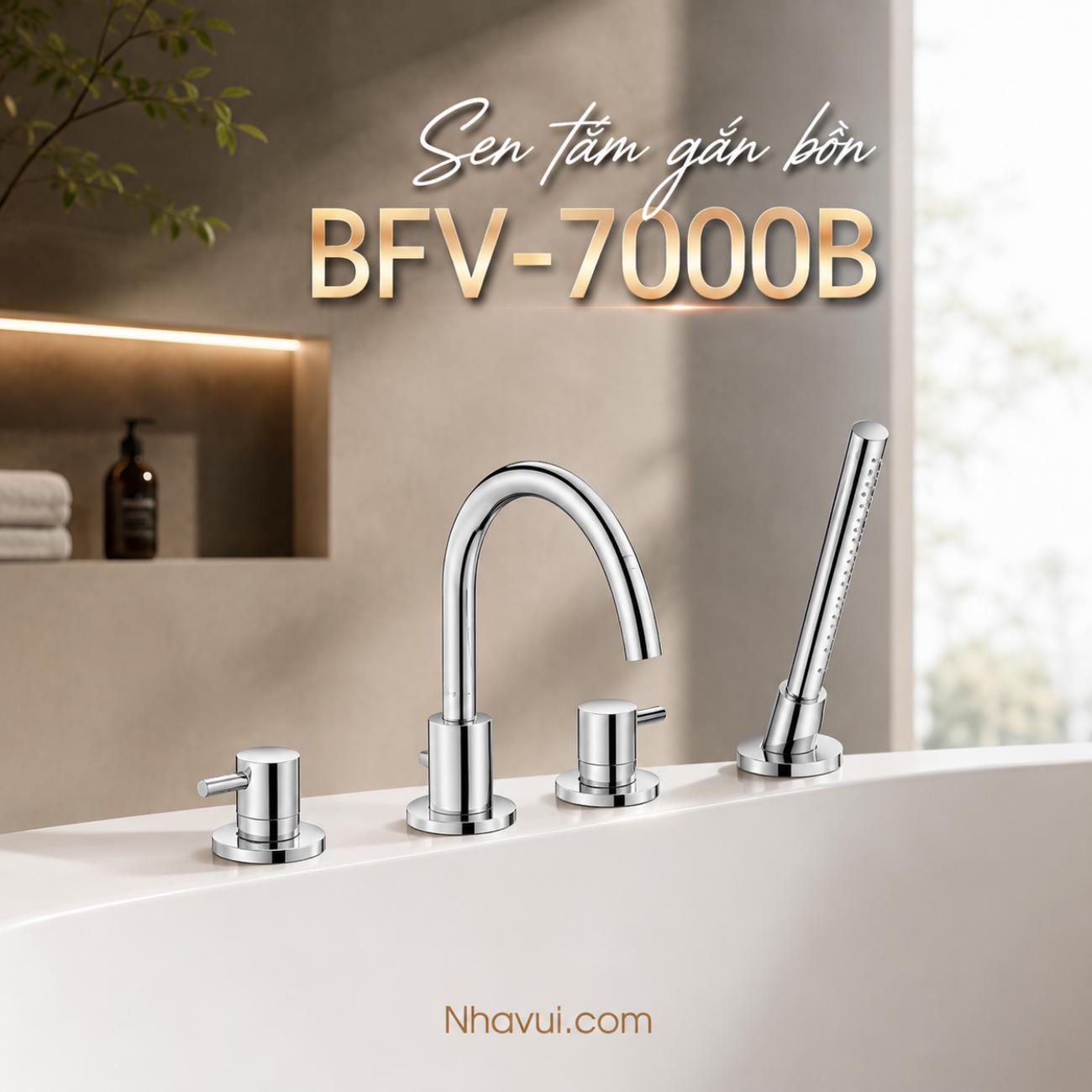 Sen tắm gần bồn INAX BFV-7000B