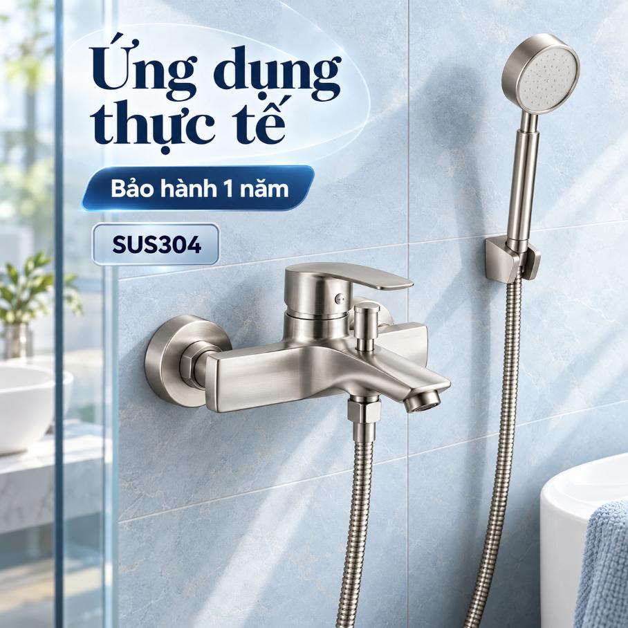 Sen tắm nóng lạnh Vanni VN-134 Inox SUS 304