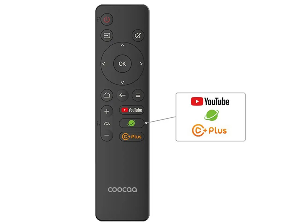 Smart tivi Coocaa 32 inch 32S3U+ HD, Dolby Audio, kết nối Wifi