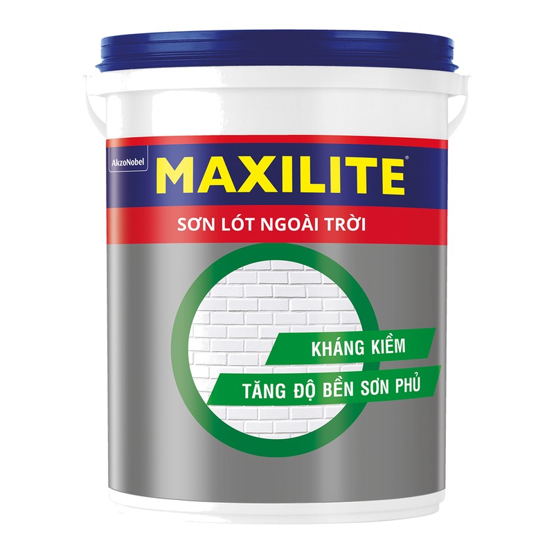 Sơn lót kháng kiềm ngoại thất Maxilite 48C chống loang màu tăng độ bền sơn phủ