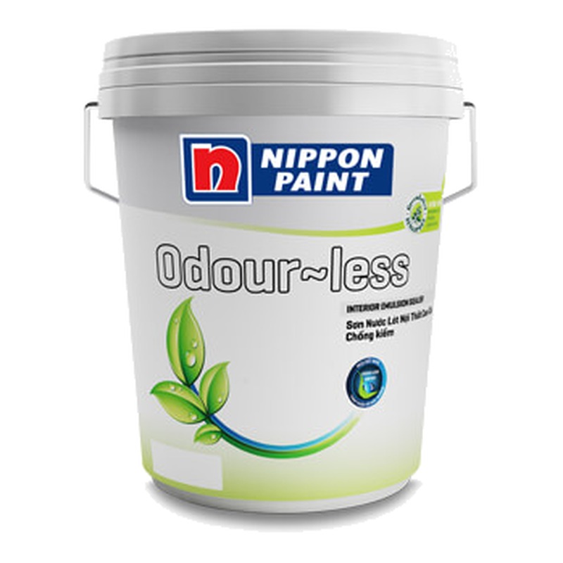 Sơn lót kháng kiềm nội thất Nippon Odour-less Sealer chống phai màu chống nấm