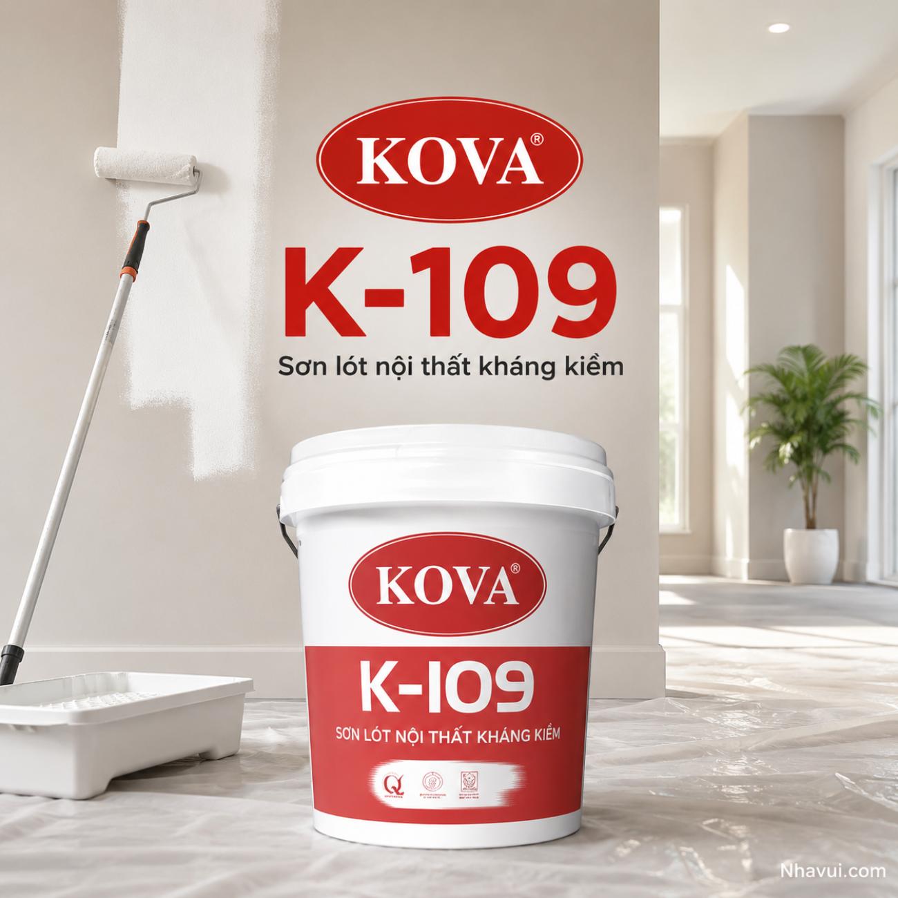 Sơn lót nội thất kháng kiềm KOVA K-109