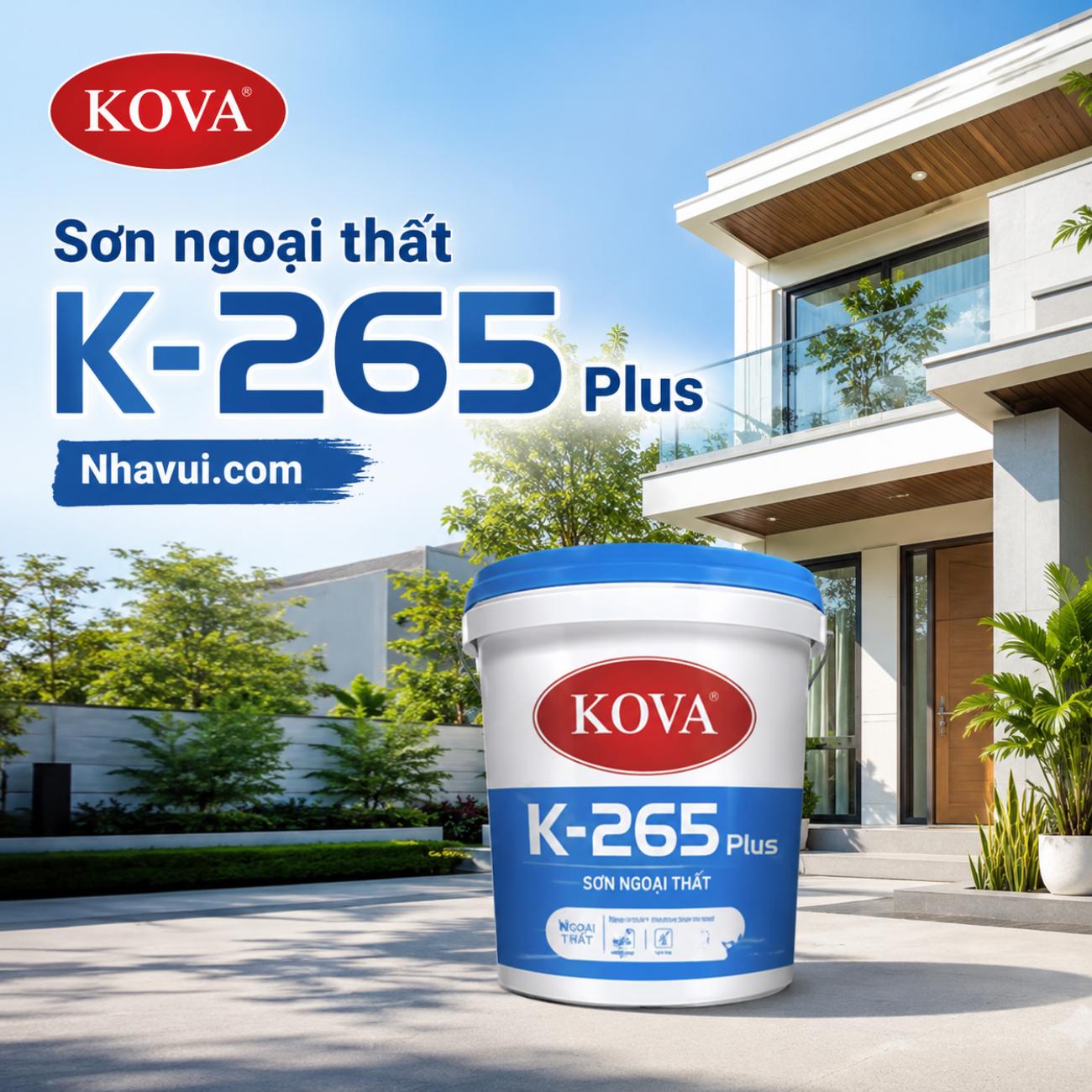 Sơn ngoại thất KOVA K-265 Plus