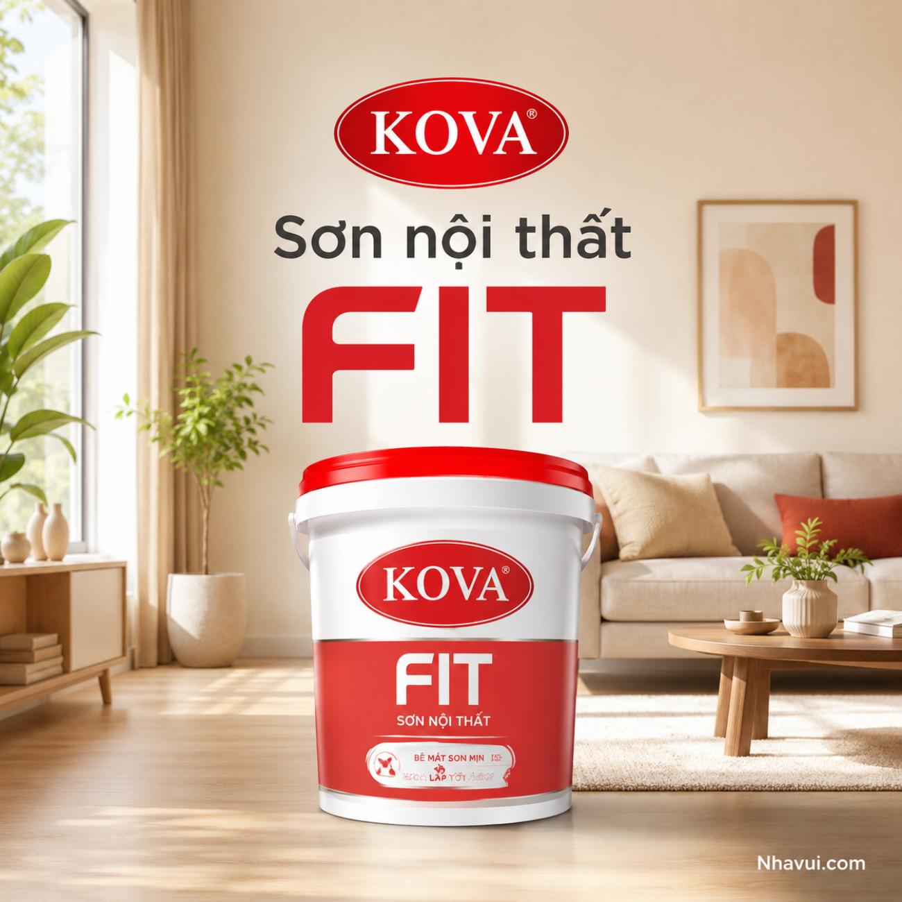 Sơn nội thất KOVA FIT