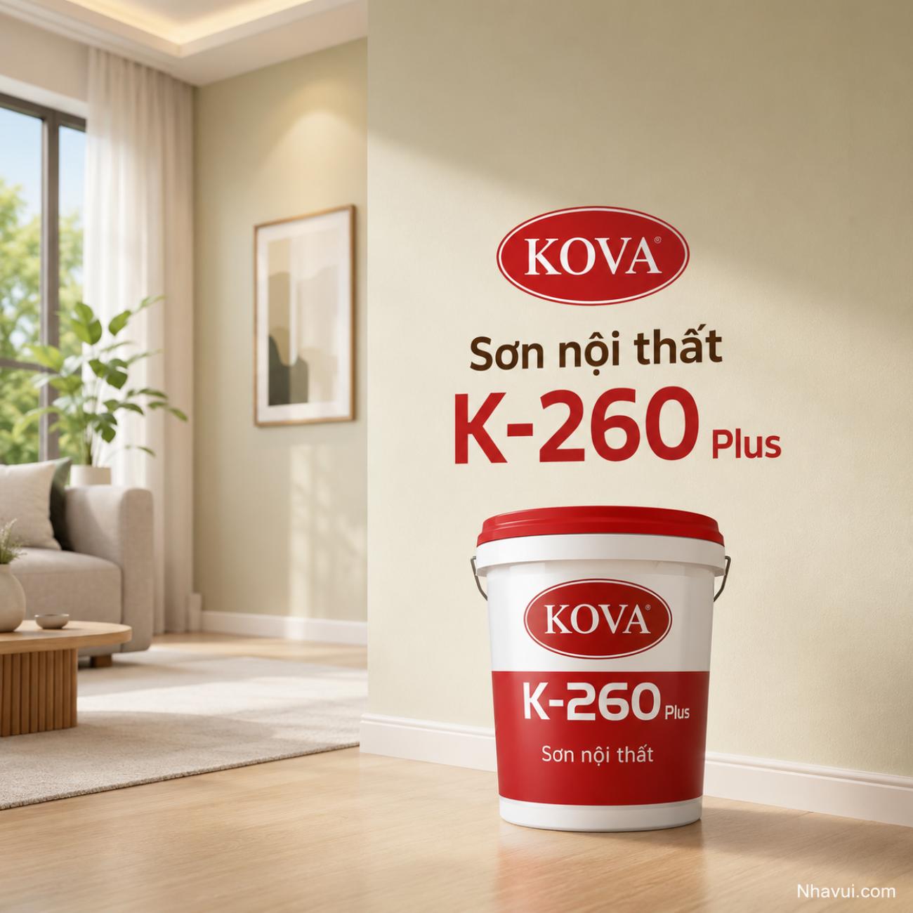 Sơn nội thất KOVA K-260 Plus