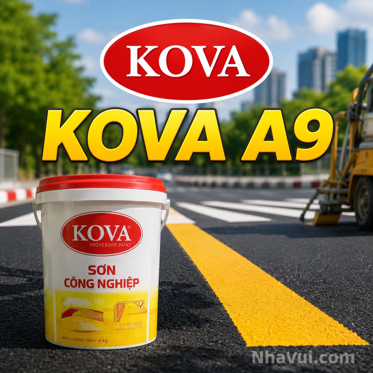 Sơn phản quang hệ nước KOVA A9