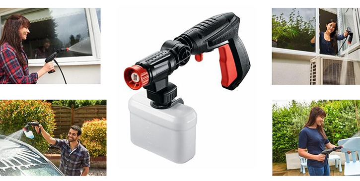 Súng phun ngắn áp lực cao xoay 360 độ Bosch F016800536
