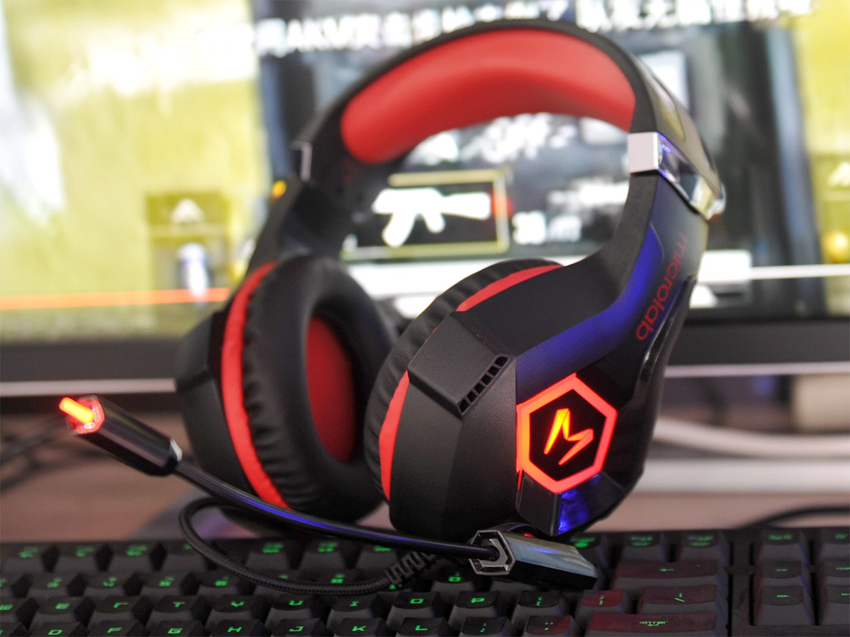 Tai nghe gaming chụp tai Microlab G7 có mic