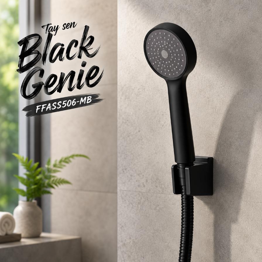 Tay sen American Standard Black Genie FFASS506-MB