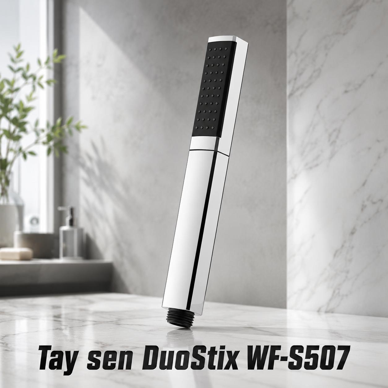 Tay sen American Standard DuoStix WF-S507 màu đen CROME