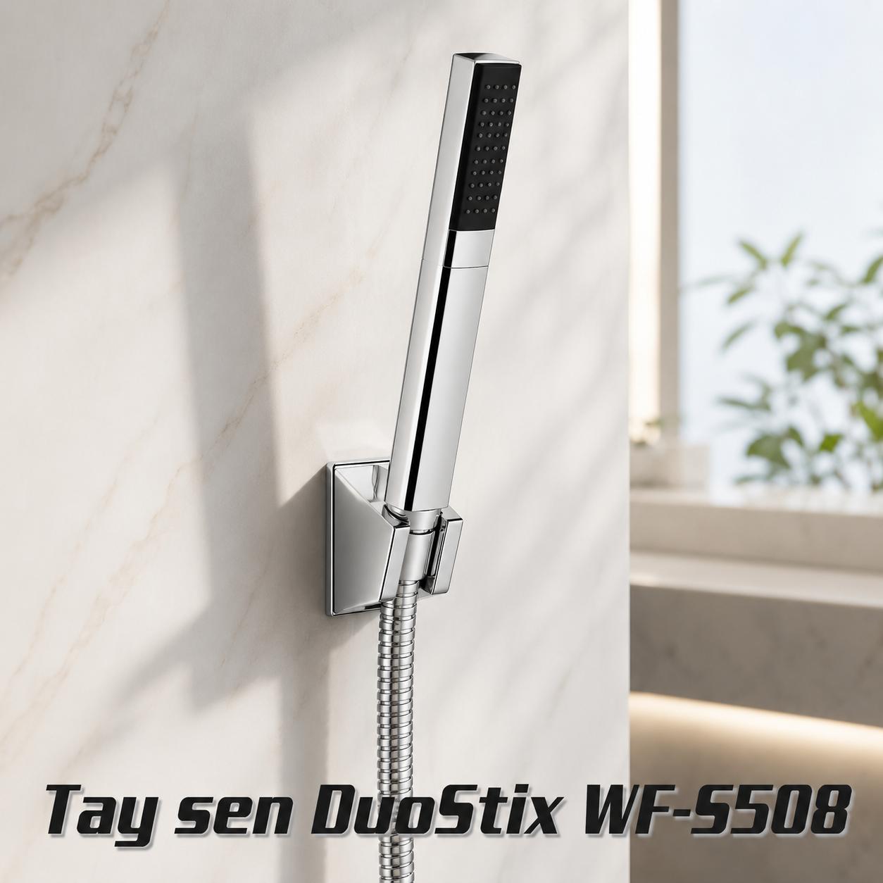 Tay sen American Standard DuoStix WF-S508 màu đen CROME