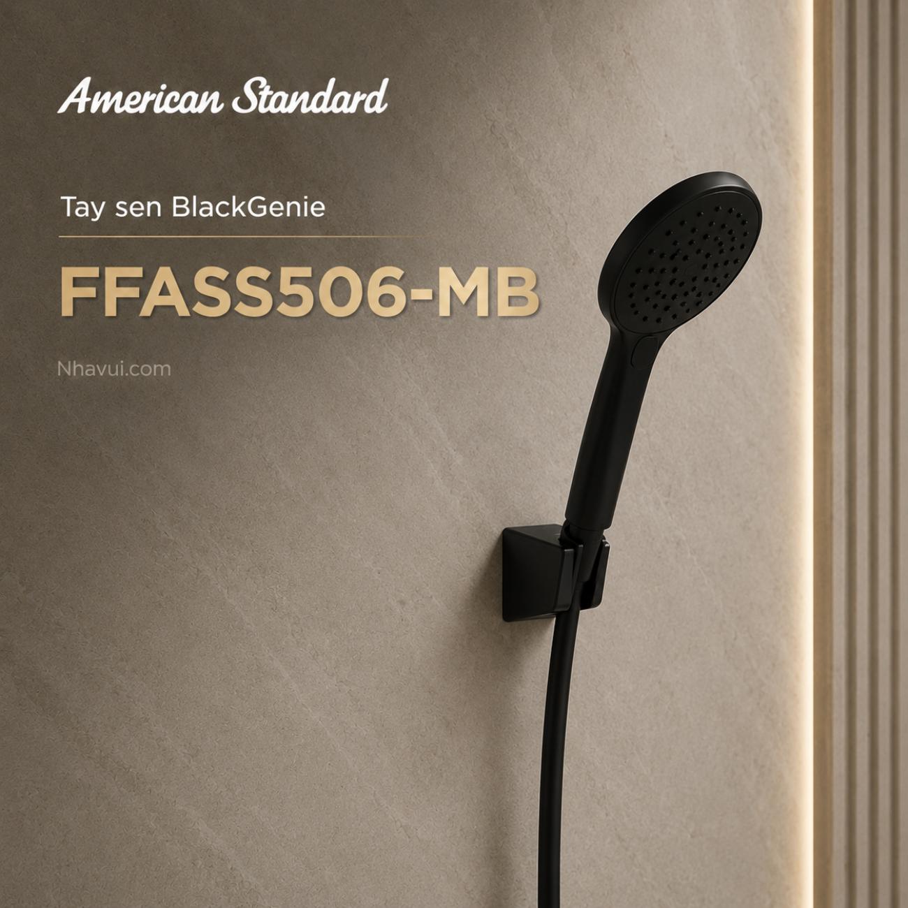Tay sen American Standard FFASS506-MB Black Genie