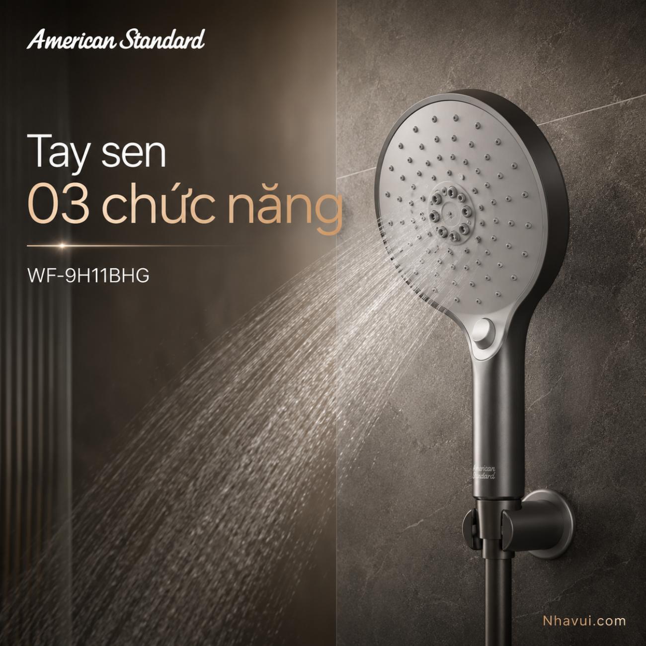 Tay sen American Standard WF-9H11BHG RainClick