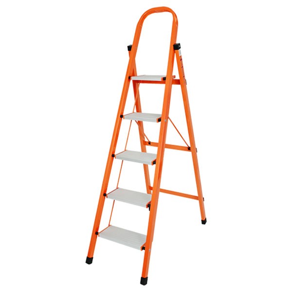 Thang ghế 5 bậc Nikawa NKS-05 khung thép, bậc nhôm