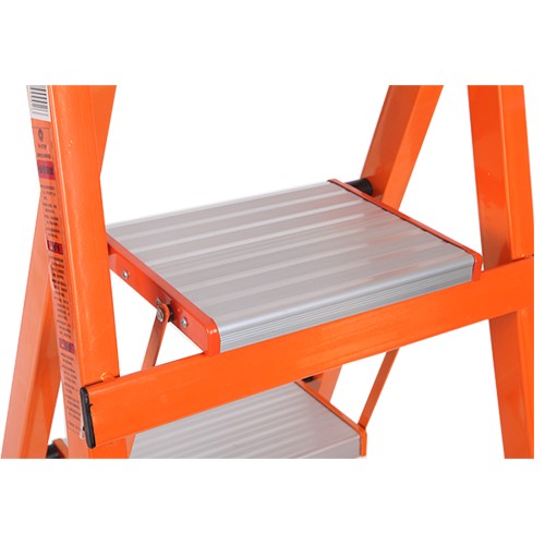 Thang ghế 5 bậc Nikawa NKS-05 khung thép, bậc nhôm