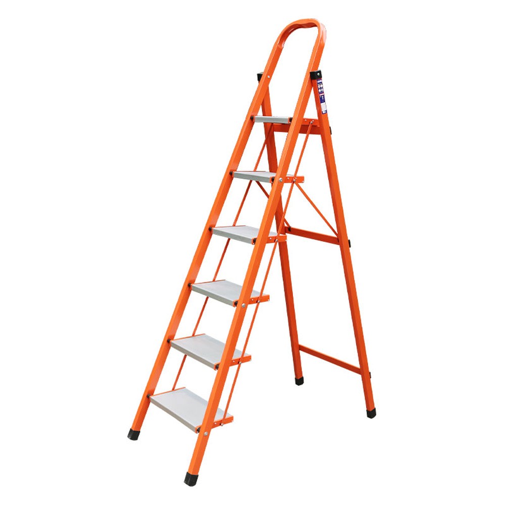 Thang ghế 6 bậc Nikawa NKS-06 tay vịn cao 181 cm, tiêu chuẩn EN131
