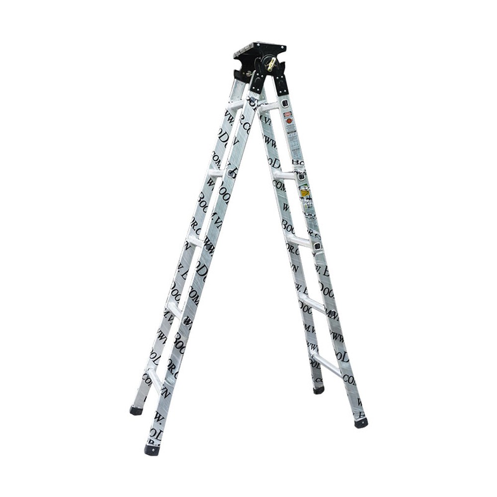 Thang nhôm chữ A Boodoor HM20 cao 2 m tải 120 kg
