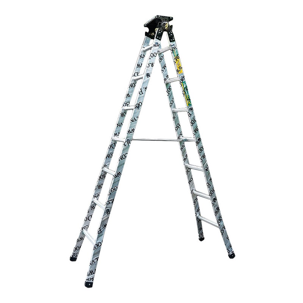 Thang nhôm chữ A Boodoor HM25 cao 2,5 m 7 bậc, tải 120 kg
