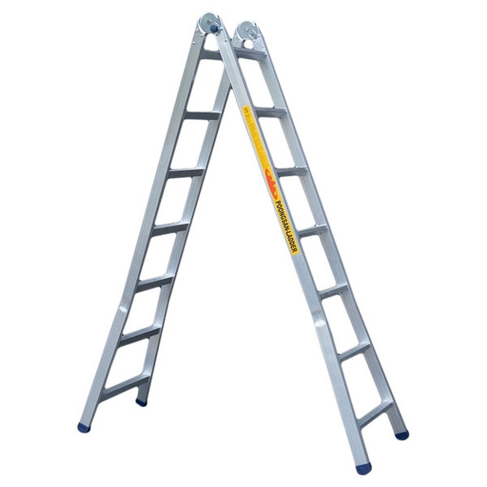 Thang nhôm chữ A khóa sập Poongsan OA-7 – chữ A 2,06 m, chữ I 4,29 m