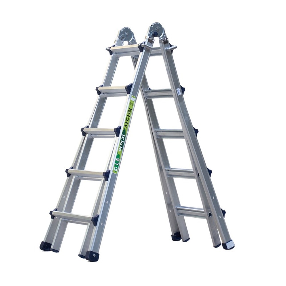 Thang nhôm gấp chữ A IG LS45 Hàn Quốc – chữ A 2,66 m, chữ I 5,6 m