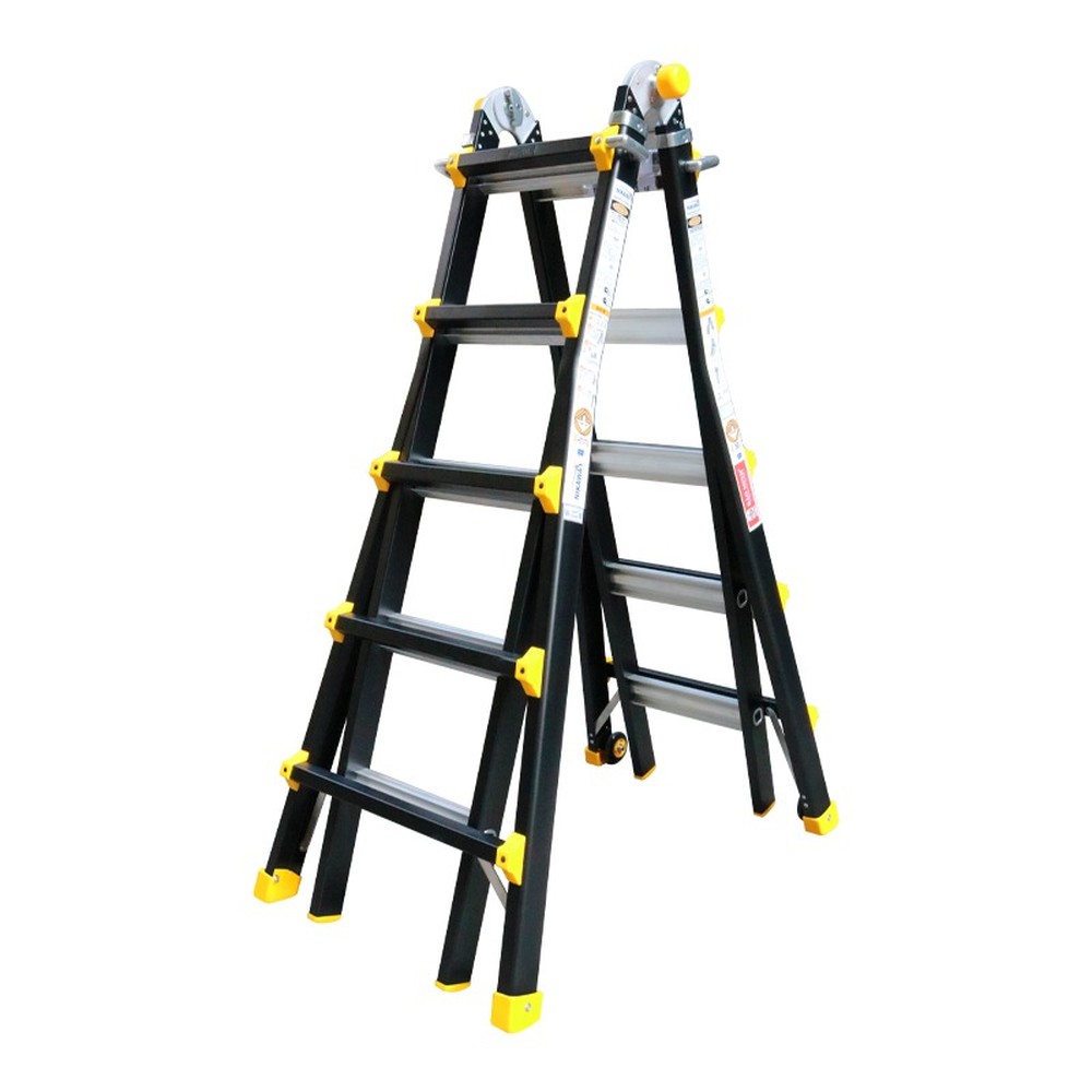 Thang nhôm gấp đa năng Nikawa NKB-45 – chữ A 2,52 m, chữ I 5,28 m