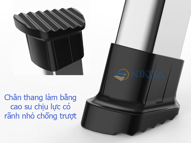 Thang nhôm ghế tay vịn Nikita NKT-D307 (DL07)