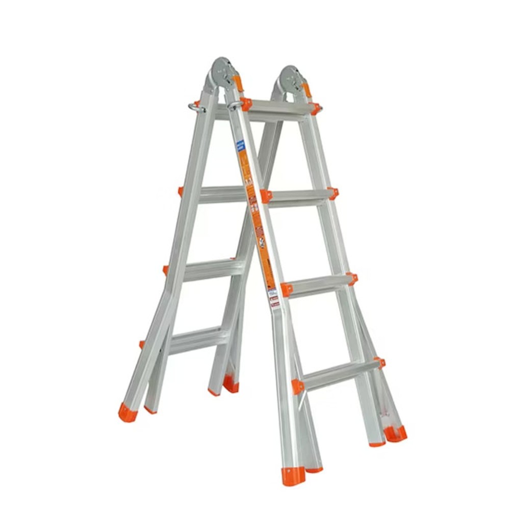 Thang nhôm rút đôi chữ A Nakata TY4A (chữ I 4.0 m, chữ A 2.0 m)