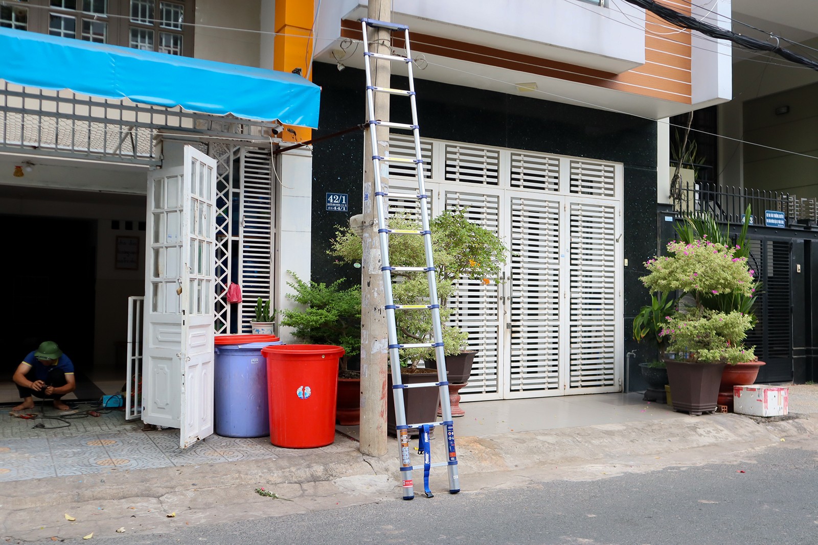 Thang nhôm rút đơn Nikawa NK-38 cao 3,8 m, 13 bậc, tải 150 kg