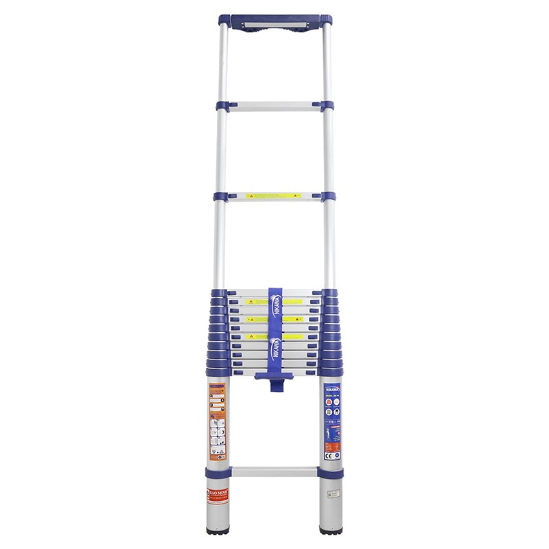 Thang nhôm rút đơn Nikawa NK-48 – cao 4,8 m, 14 bậc