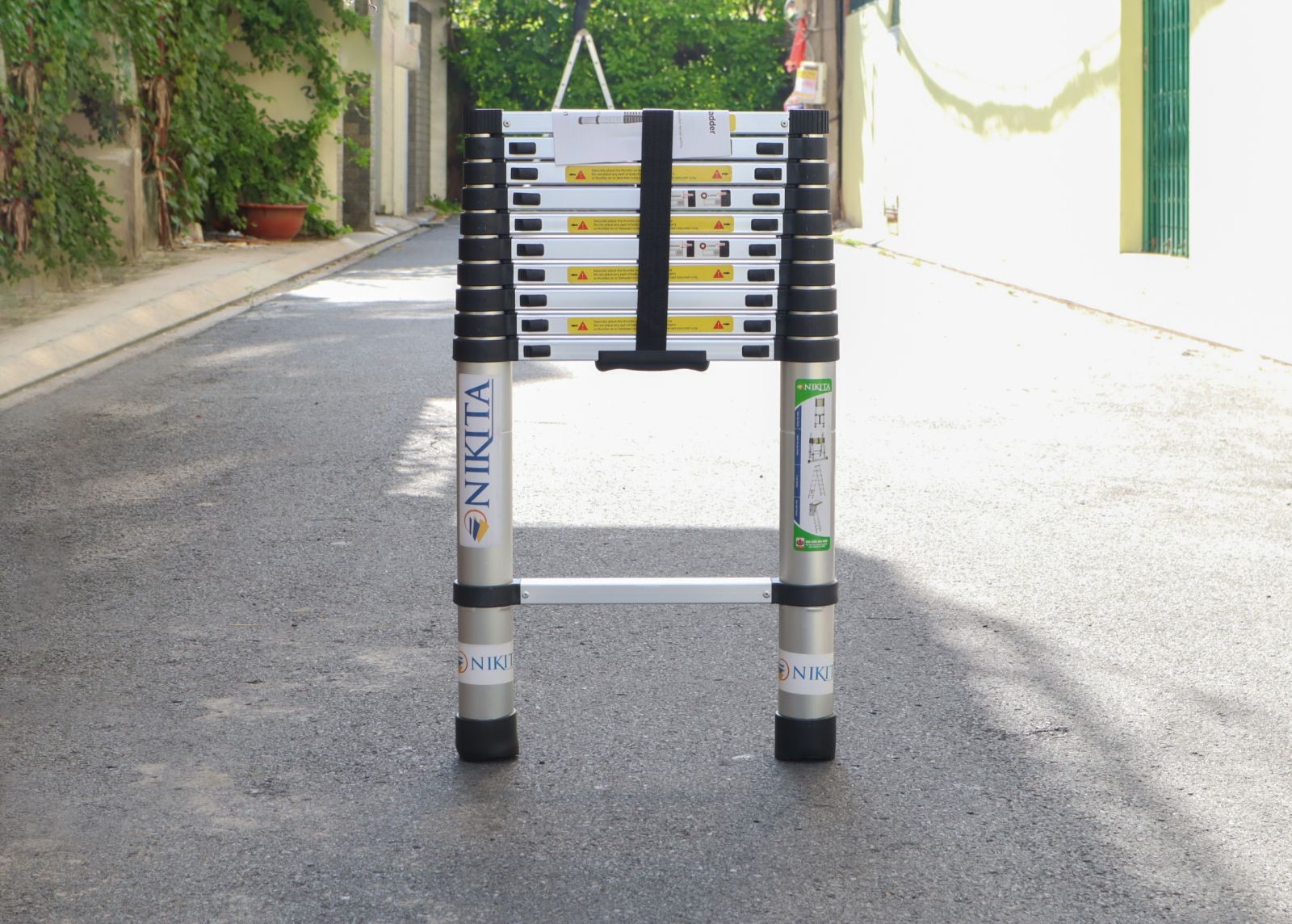 Thang nhôm rút đơn Nikita KN-R32 cao 3,2 m tải 150 kg